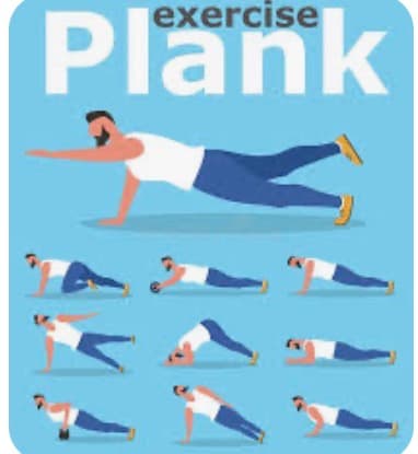 Plank Challenge med boll